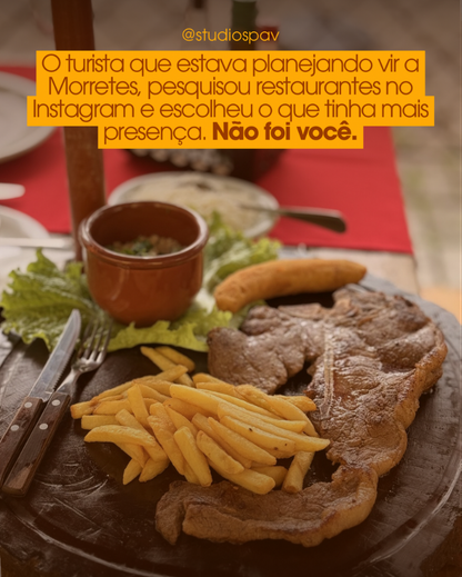 Conteúdo com direção — peça 2 do portfólio PAV Studio