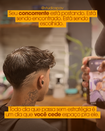 Conteúdo com direção — peça 3 do portfólio PAV Studio