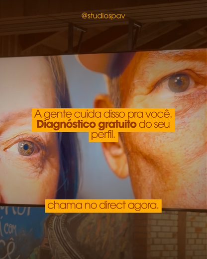 Conteúdo com direção — peça 5 do portfólio PAV Studio