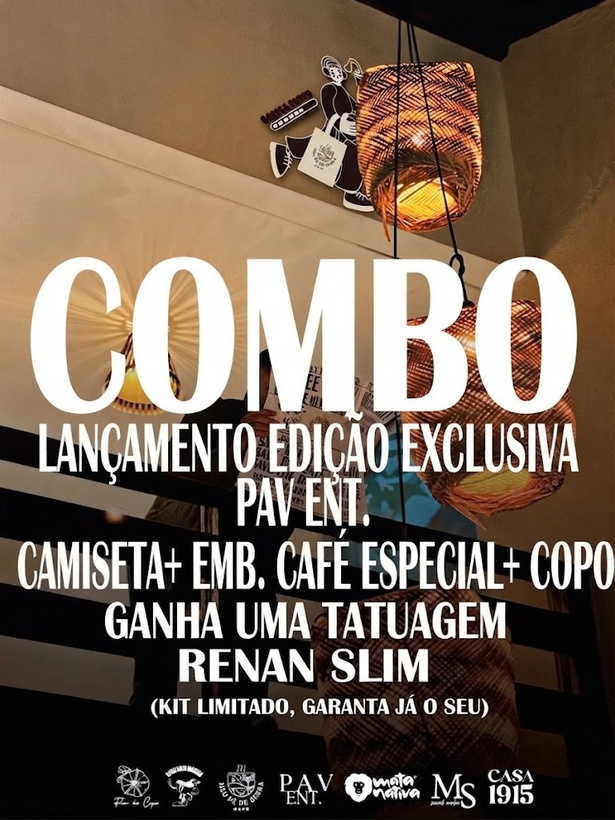 Coffee Party — peça 1 do portfólio PAV Studio