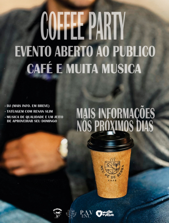 Coffee Party — peça 3 do portfólio PAV Studio
