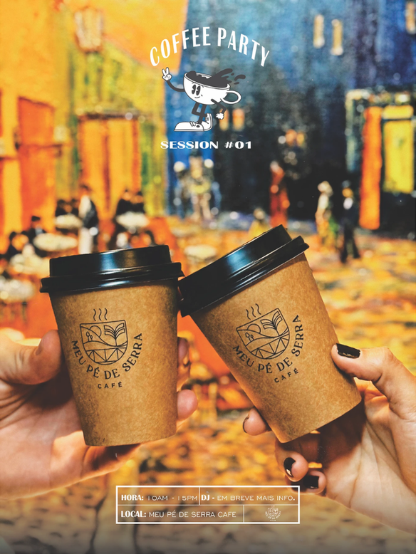 Coffee Party — peça 4 do portfólio PAV Studio